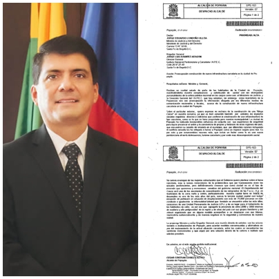 Alcalde Carta a Inpec