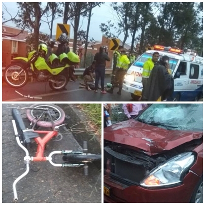 Accidente Gravit Bike
