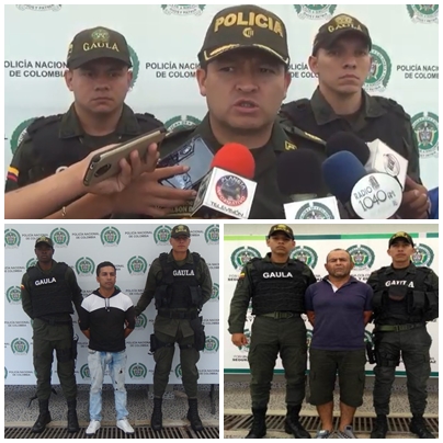 POLICIA CAPTURADOS EN FLAGRANCIA