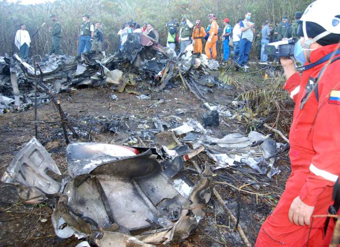 Accidente helicoptero