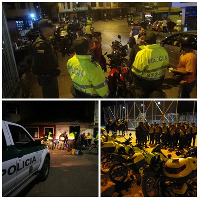 Policia Operativos en comunas