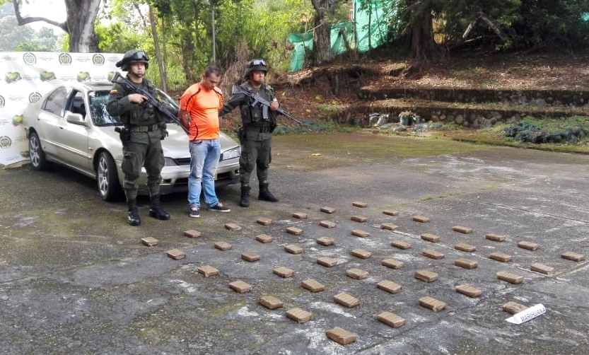 Capturado con marihuana