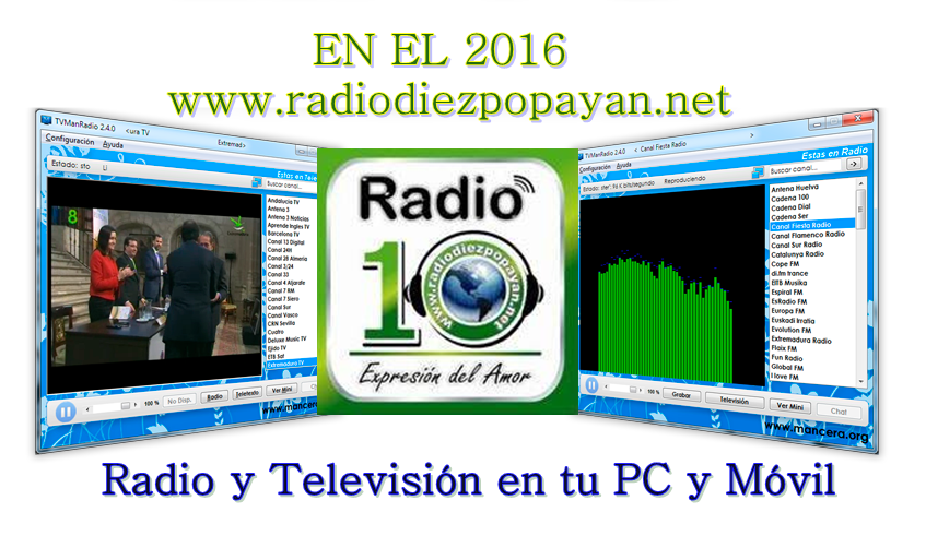 RADIO DIEZ 2016 Modelo