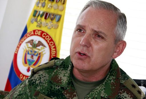 General mejia comandante ejercito