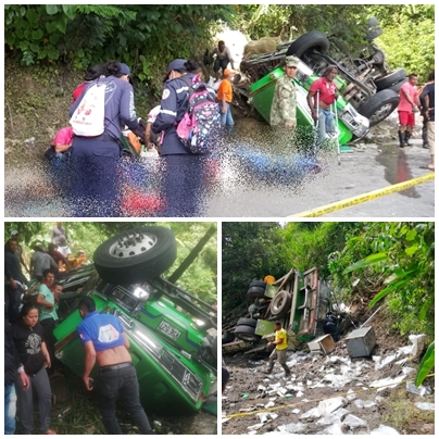 Chiva Accidente