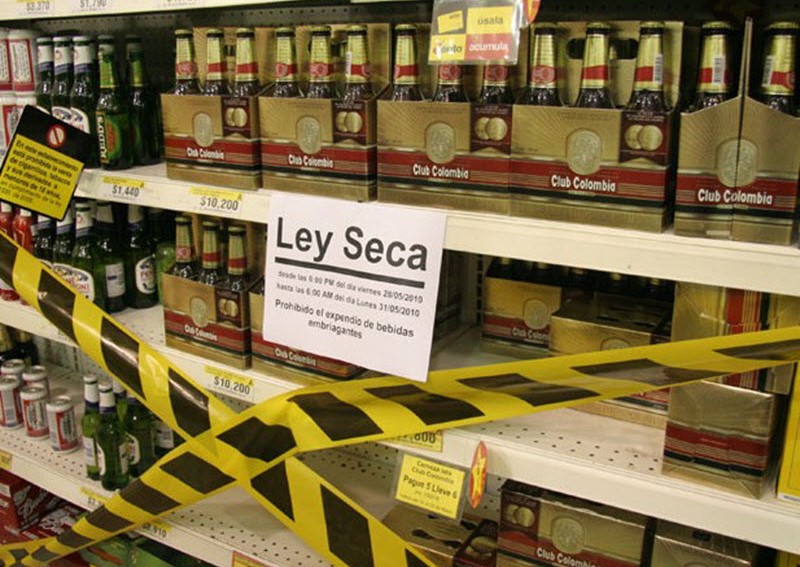 Ley Seca en Colombia