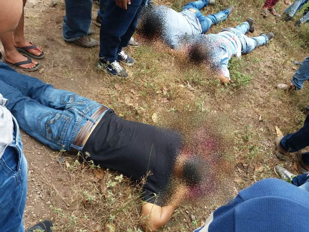Campesinos asesinados Tapados