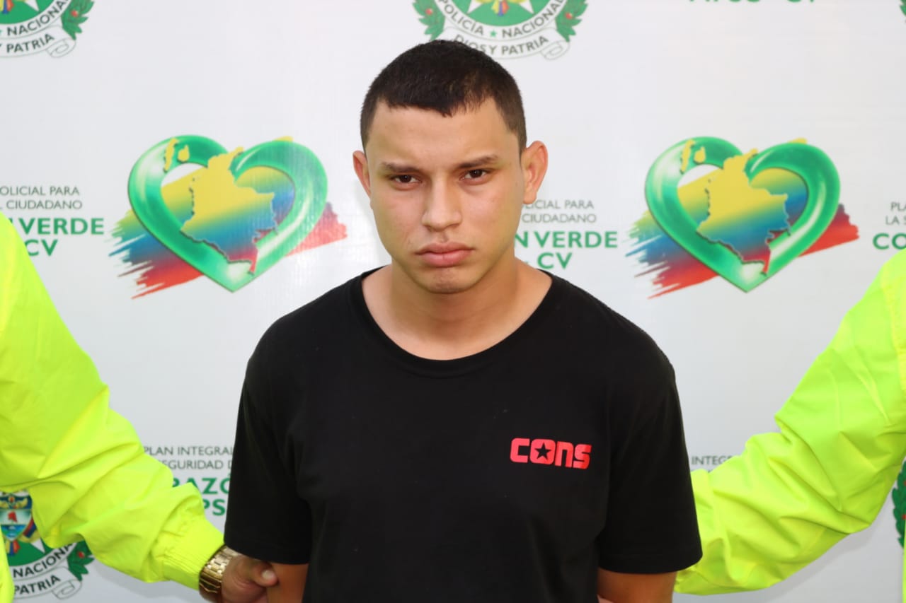 Joven Capturado en Cali