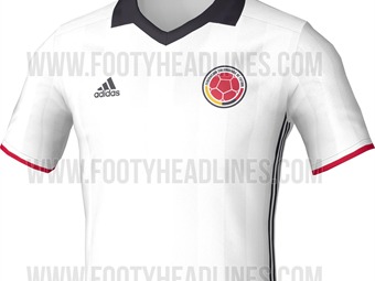 CAMISA BLANCA SELECCION COLOMBIA