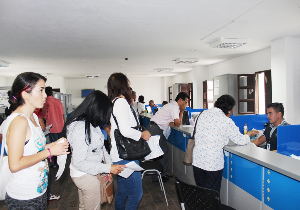 reclamar recibos en las oficinas de hacienda municipal