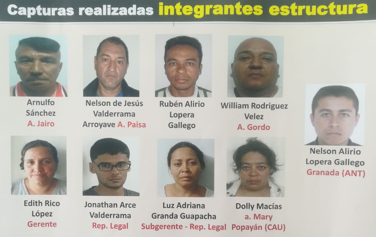 Capturados integrantes ELN