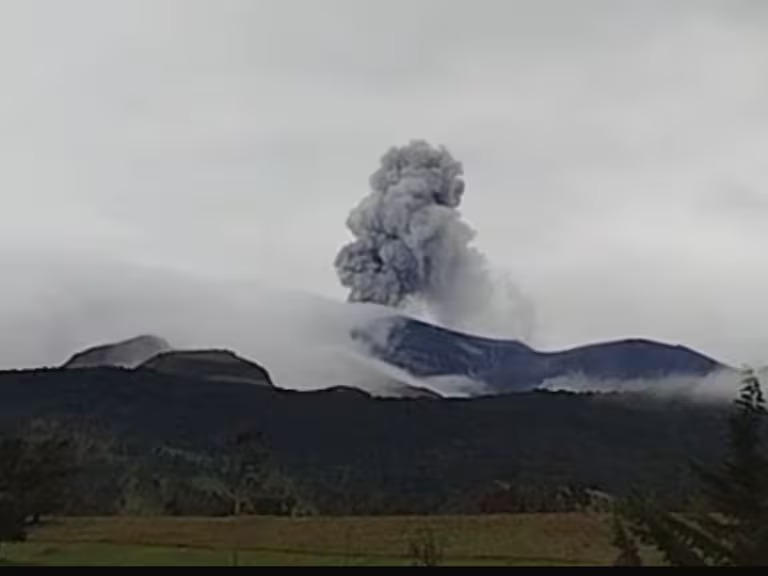 Volcan Purace Calamidad Publica