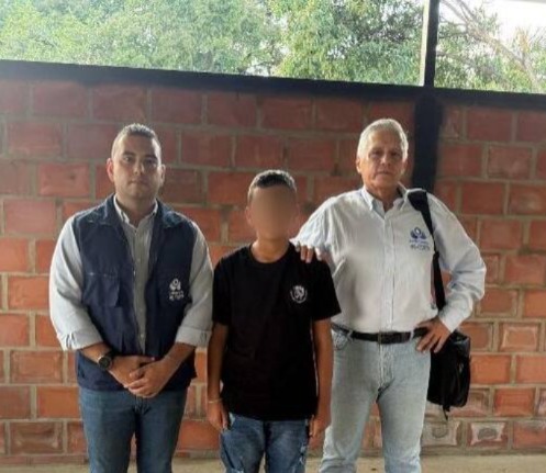 Liberan Niño