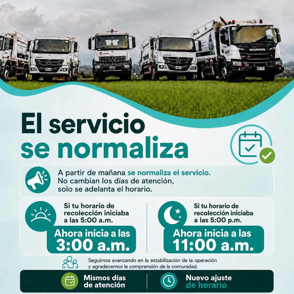 Urbaser Nuevs Horarios